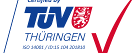 Logo TUV ISO 14001