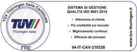 Logo TUV ISO 9001